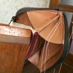 ラウンドジッパーウォレットのオーダーいただきました