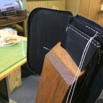 レザージッパーウォレット！