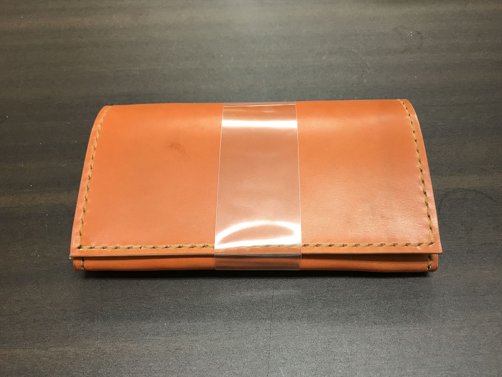 レザー製通帳ケース