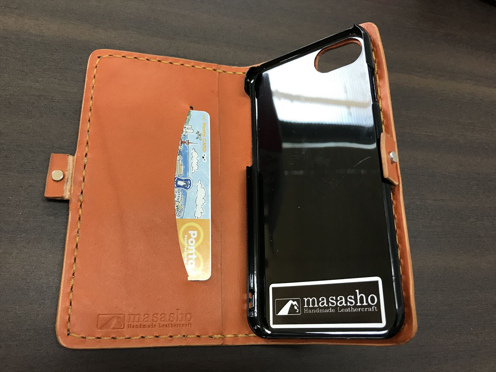 iphone7用レザーケース